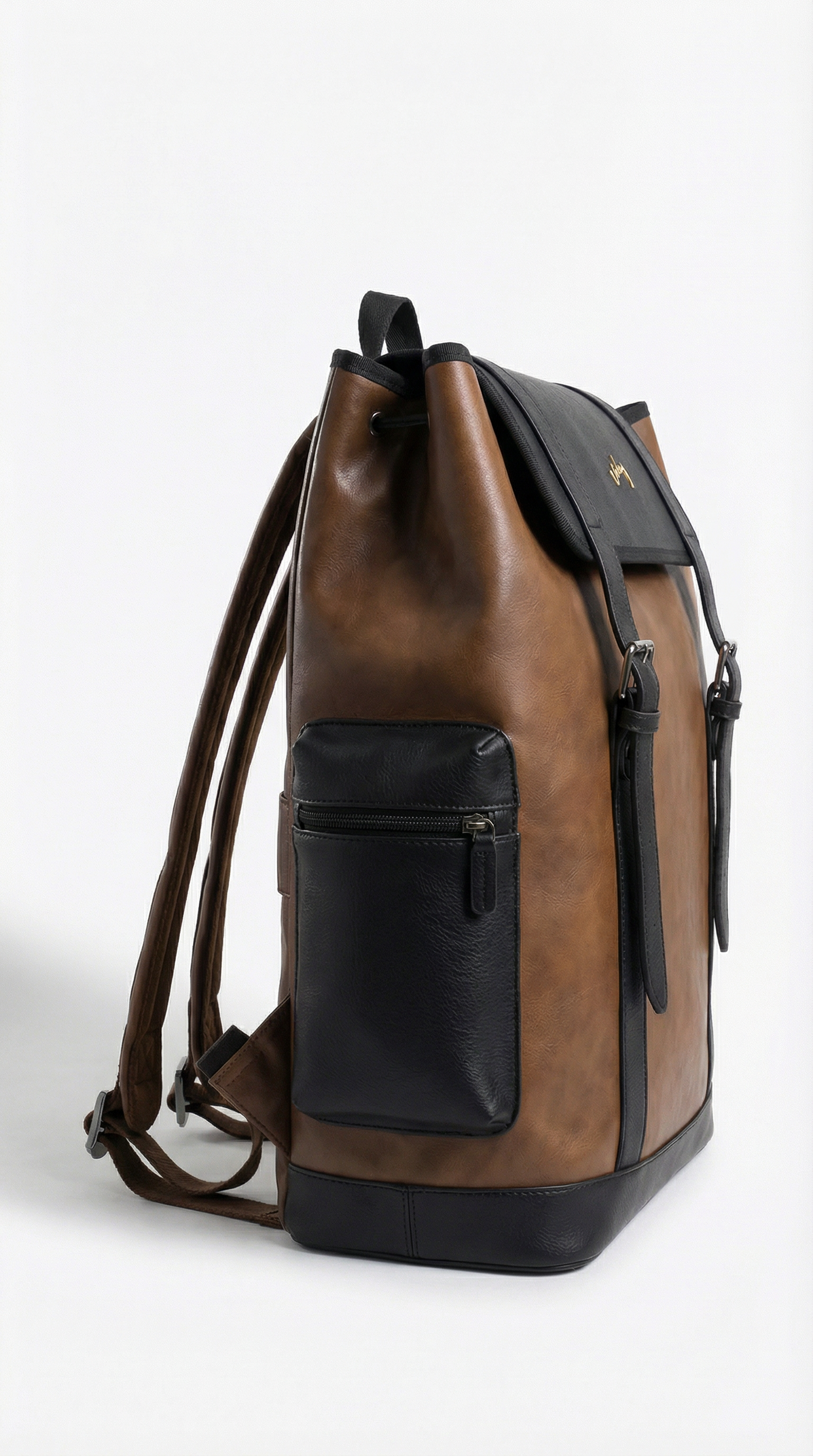 MORRAL DE CUERO PARA HOMBRE
