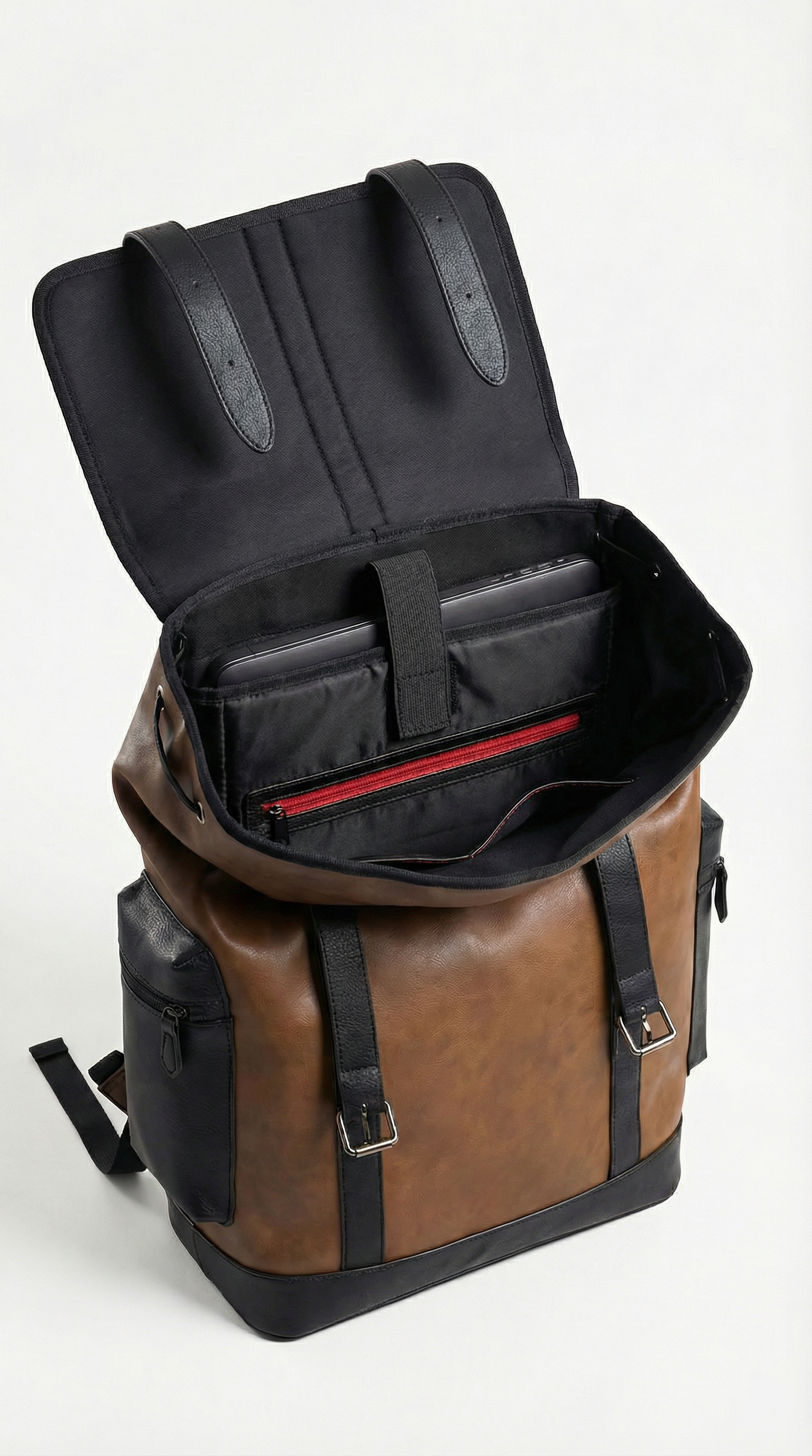 MORRAL DE CUERO PARA HOMBRE